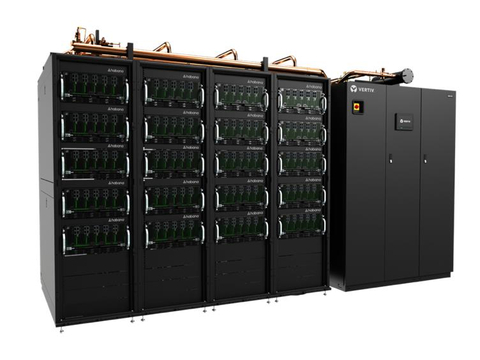 Vertiv Liebert AFC Chiller supports data center chilled water and liquid cooling applications. (Photo: Business Wire)